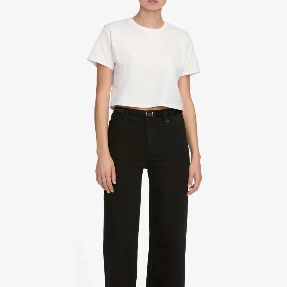 Frame Denim Women's High Rise Jeans - Black - Picture 2 of 4